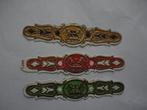 sigarenbandjes 95= 3st= 6253 c, Verzenden, Gebruikt, Sigarenbandjes