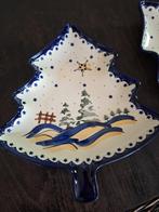 Bunzlau (Boleslawiec) Kerstborden, Keramiek, Ophalen of Verzenden, Zo goed als nieuw, Bord(en)