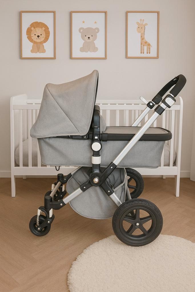 Grijze Bugaboo Cameleon³ Combi Kinderwagen Inc. Accessoires, Kinderen en Baby's, Kinderwagens en Combinaties, Zo goed als nieuw