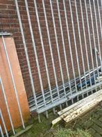 Hekwerken en palen, Ophalen, Met poort, Gebruikt, Spijlenhekwerk