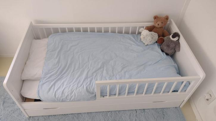 Peuterbed / kleuterbed, Petite Amelie 144x74cm, compleet, Kinderen en Baby's, Kinderkamer | Bedden, Gebruikt, 140 tot 160 cm, 70 tot 85 cm