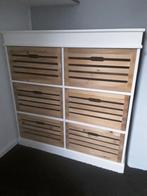 Stevig houten ladenkast, Huis en Inrichting, Ophalen, 5 laden of meer, 100 tot 150 cm, 50 tot 100 cm