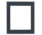 Kunststof antraciet kozijn b60 x h60 RAL7016, Kunststof, Minder dan 75 cm, Overige typen, Nieuw