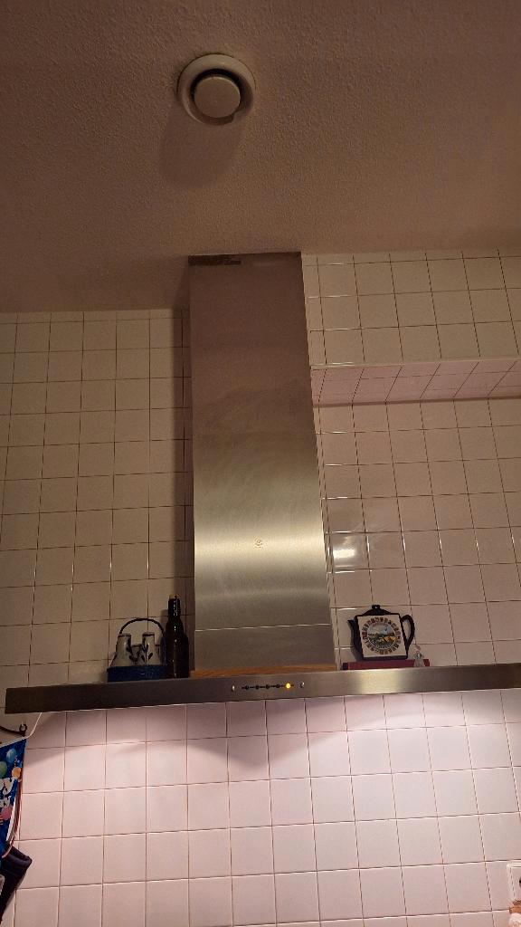 GUTMAN aAfzuigkap 90cm b 1,15 h, Witgoed en Apparatuur, Afzuigkappen, Gebruikt, Wandschouwkap, Motor, Ophalen