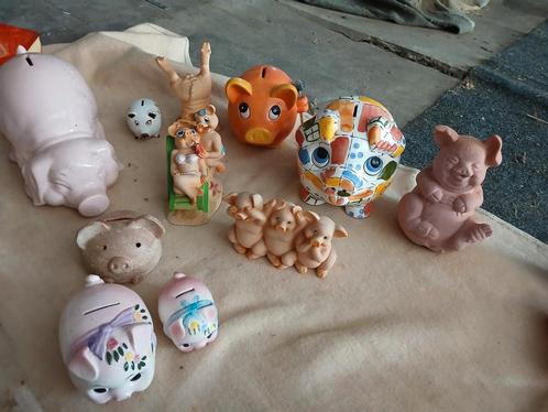 Diverse Spaarvarkens Collectie, Antiek en Kunst, Curiosa en Brocante, Ophalen