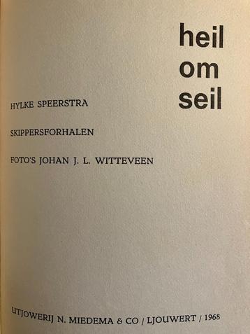 HEIL OM SEI. SKIPPERSFORHALEN. EERSTE DRUK. beschikbaar voor biedingen