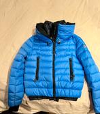 Moncler Grenoble ski jas, Gedragen, Maat 34 (XS) of kleiner, Blauw, Ophalen of Verzenden