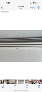 Rails inclusief panelen, Huis en Inrichting, Stoffering | Gordijnen en Lamellen, Ophalen, Gebruikt, 200 cm of meer