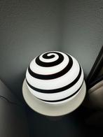 Vintage ILU Design tafellamp, Ophalen of Verzenden, Zo goed als nieuw, Glas, Minder dan 50 cm