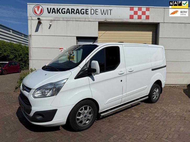 Ford Transit Custom 270 2.2 TDCI L1H1 Limited, Auto's, Bestelauto's, Bedrijf, Te koop, ABS, Airbags, Airconditioning, Bochtverlichting