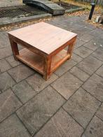Teakhouten salontafel, Teakhout, Gebruikt, 50 tot 100 cm, Vierkant