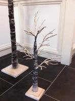 Decoratie boom met sneeuw 70 cm voor in huis, Ophalen, Gebruikt