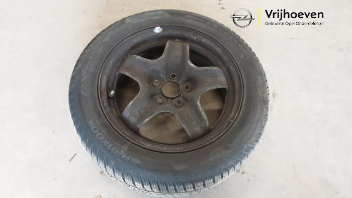 Reservewiel van een Opel Astra (Astra K 15-), Auto-onderdelen, Banden en Velgen, Velg(en), Personenwagen, Gebruikt, 3 maanden garantie