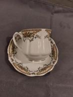 Kop+Schotel van Fine Bone China, Antiek en Kunst, Antiek | Servies los, Ophalen of Verzenden