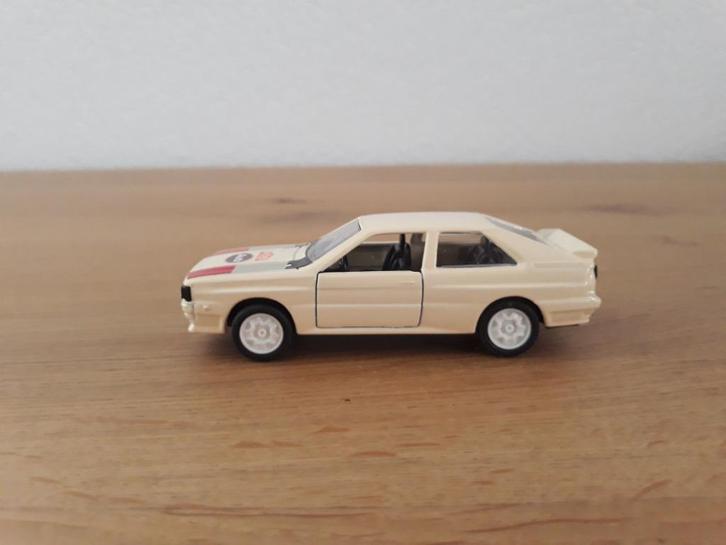 Solido auto Audi Quattro schaalmodel met doos, Hobby en Vrije tijd, Modelbouw | Auto's en Voertuigen, Nieuw, Auto, 1:32 tot 1:50