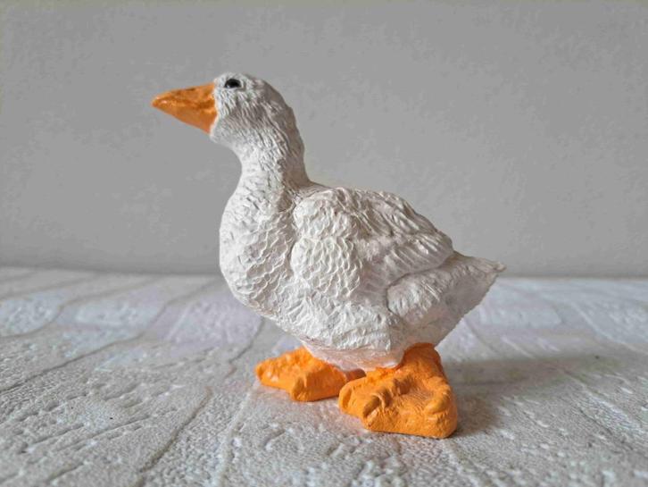 Gans, keramiek 11x5x10cm, Verzamelen, Beelden en Beeldjes, Zo goed als nieuw, Dier, Ophalen of Verzenden