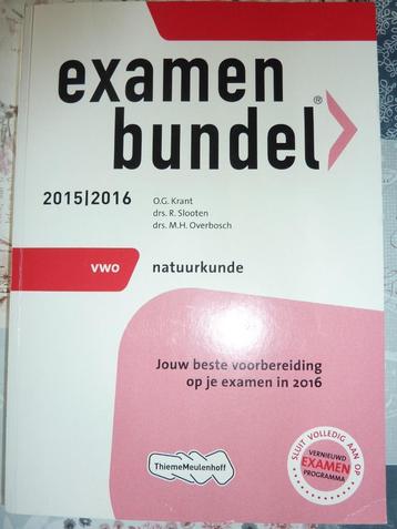 examens bundel natuurkunde VWO beschikbaar voor biedingen