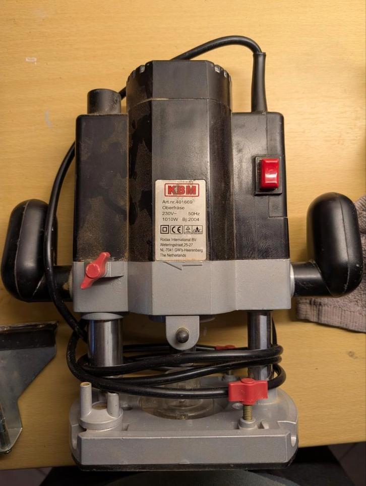 Bovenfrees, Doe-het-zelf en Verbouw, Gereedschap | Freesmachines, Gebruikt, Elektrisch, Bovenfrees, Ophalen