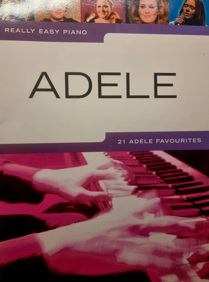 Adele - Really Easy Piano - 21 Favorites, Muziek en Instrumenten, Bladmuziek, Zo goed als nieuw, Artiest of Componist, Populair