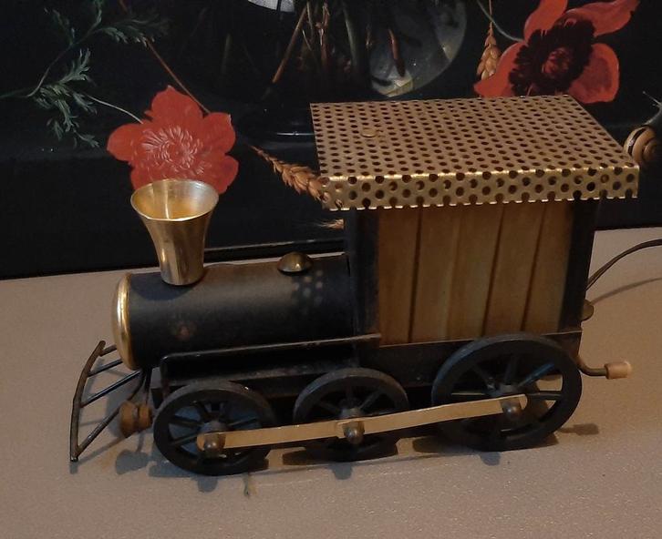 Oud lampje locomotief trein, Antiek en Kunst, Antiek | Lampen, Ophalen of Verzenden