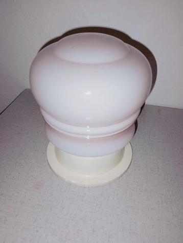 Vintage Art Deco Thabur Holland roze plafonnière  beschikbaar voor biedingen