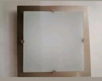 Plafonnière - nieuw - 25x25cm  beschikbaar voor biedingen