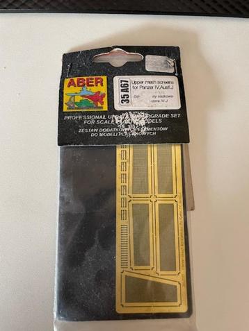 Bouwdoos Aber 35A67 PE Upper mesh screens Panzer IV Ausf J beschikbaar voor biedingen