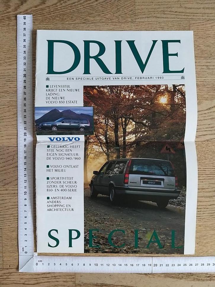 Volvo Drive, nieuwskrant 1993, Boeken, Auto's | Folders en Tijdschriften, Gelezen, Volvo, Ophalen of Verzenden