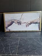 The Hands of God Michelangelo, Huis en Inrichting, Woonaccessoires | Schilderijen, Tekeningen en Foto's, Ophalen, 50 tot 75 cm
