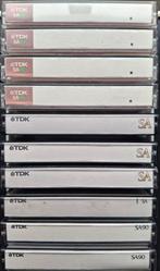 10 TDK SA Cassettebandjes, Cd's en Dvd's, Cassettebandjes, Ophalen, Gebruikt, Overige genres, 2 t/m 25 bandjes