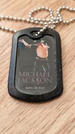 Michael Jackson Dog Tag Ketting, Verzamelen, Ophalen of Verzenden