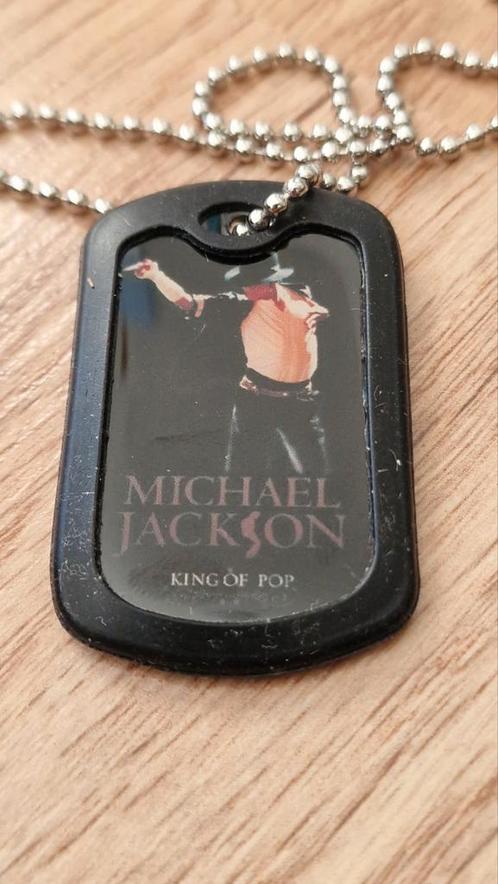 Michael Jackson Dog Tag Ketting, Verzamelen, Muziek, Artiesten en Beroemdheden, Ophalen of Verzenden