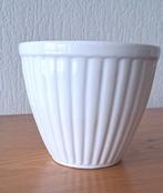 Vintage geribbelde bloempot, Gebruikt, Rond, Binnen, Ophalen of Verzenden