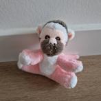 Knuffel aapje aap roze wit bruin Apenheul K4773, Kinderen en Baby's, Overige typen, Ophalen of Verzenden, Zo goed als nieuw