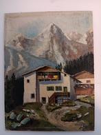 Schilderij: Berglandschap met huis - Helena Zoche, Ophalen