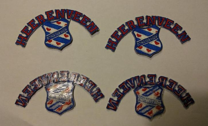 SC Heerenveen sport voetbal logo patch embleem kleding, Verzamelen, Sportartikelen en Voetbal, Nieuw, Overige typen, Overige binnenlandse clubs