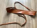 Riem, okerkleur, echt leer, Echt leder, Nieuw, Tailleriem, Ophalen of Verzenden
