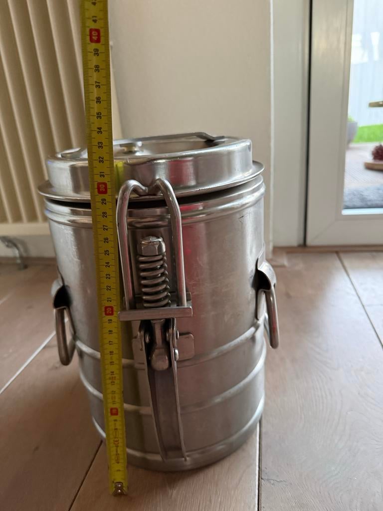 Gamel RVS 5 Liter - Ideaal voor Camping & Outdoor, Ophalen, Gebruikt