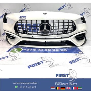 W118 C118 X118 CLA 45 AMG BUMPER WIT COMPLEET + GT GRILLE OR beschikbaar voor biedingen