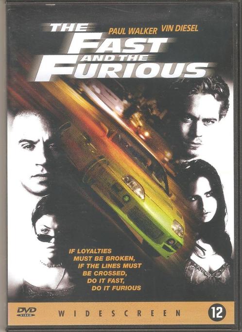 The Fast and the Furious - Rob Cohen, Cd's en Dvd's, Dvd's | Actie, Zo goed als nieuw, Actie, Vanaf 12 jaar, Ophalen of Verzenden
