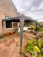 Partytent Pagodetent Pop up Tent ca 3x3 meter Grijs, Tuin en Terras, Partytenten, Opvouwbaar, Partytent, Minder dan 4 meter, Zo goed als nieuw