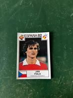 Panini plaatje Jan Fiali Tsjechoslowakije WK 1982, Ophalen of Verzenden