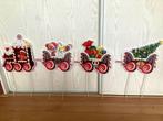 Leuke kerst trein-tuinstekers, Diversen, Kerst, Ophalen of Verzenden, Nieuw