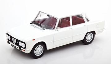 Alfa Romeo Giulia Nuova Super 1974 wit  (1:18, MCG) beschikbaar voor biedingen