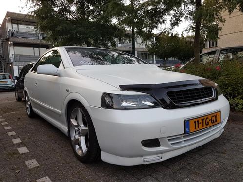 Opel Astra G steenslagbeschermer bra motorkapspoiler donker, Auto diversen, Tuning en Styling, Ophalen of Verzenden