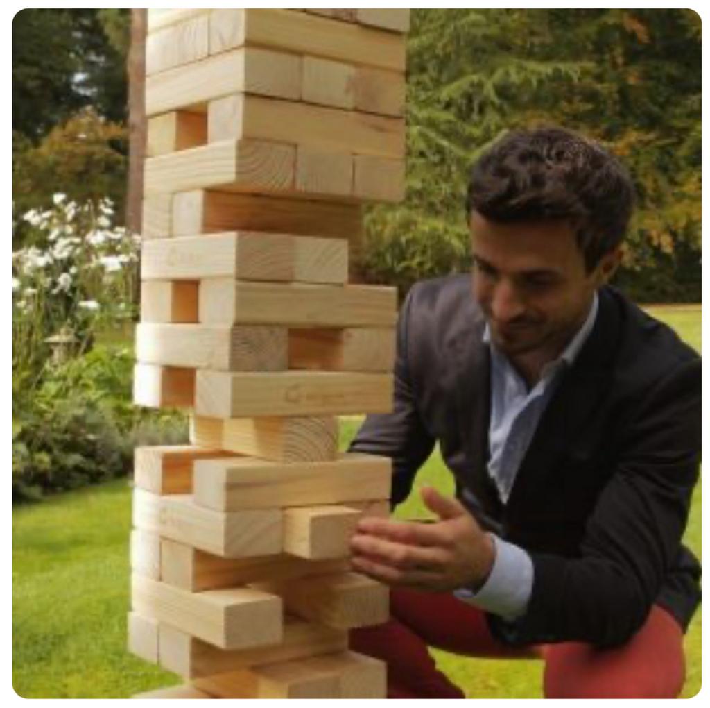 Houten XXL spellen Huur voor Feest of Bruiloft va € 3,75, Ophalen, Gebruikt, Overige
