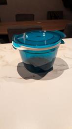 TUPPERWARE Magnetron Microcook 2,25L turquoise, Ophalen of Verzenden, Zo goed als nieuw