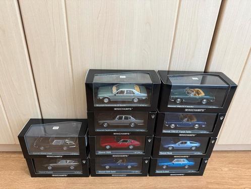 MINICHAMPS Maserati Modellen 1:43 Quattroporte etc., Hobby en Vrije tijd, Modelauto's | 1:43, Zo goed als nieuw, Auto, MiniChamps
