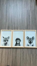 Fotoprint drietal, Ophalen of Verzenden, Gebruikt