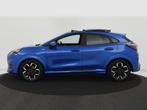 Ford Puma 1.0 EcoBoost 125PK Hybrid ST-Line X AUTOM. PANODAK, 125 pk, Euro 6, Blauw, Leder en Stof